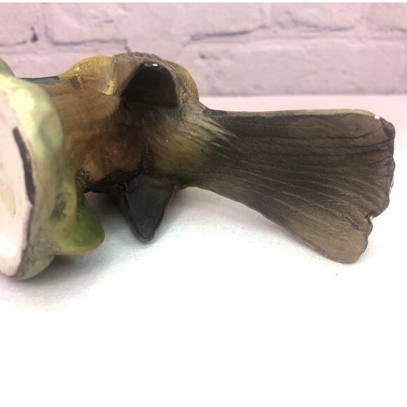 Lefton Porcelain Vintage Hand Painted Gold Finch Collectible Figurine E-4182 - Picture 11 of 14